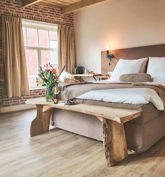 Hotelkamer in de Roskam